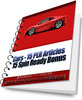 Thumbnail Cars - 15 PLR Articles Plus Bonus 15 Spin Ready Articles Thumbnail Cars - 15 PLR Articles Plus Bonus 15 Spin Ready Articles
